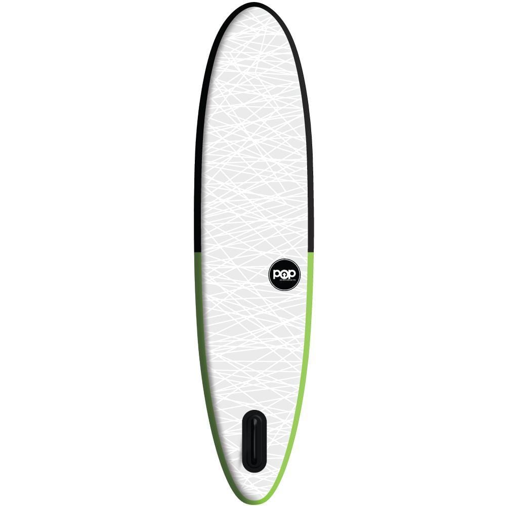 POP Board Co 11' Pop Up Stand Up Paddle Board - Green/Black - Good Wave Canada