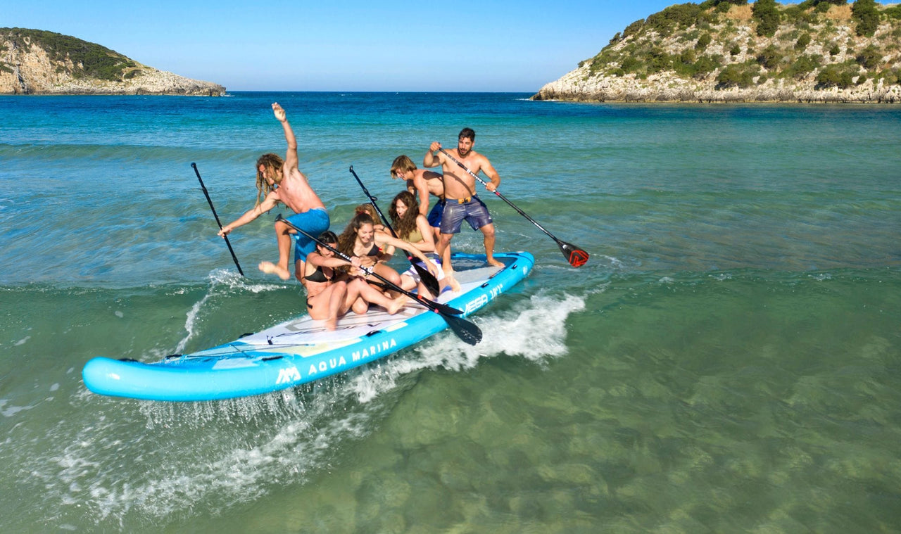 Aqua Marina 18'1" Family Size Mega Inflatable Paddle Board SUP - Good Wave Canada