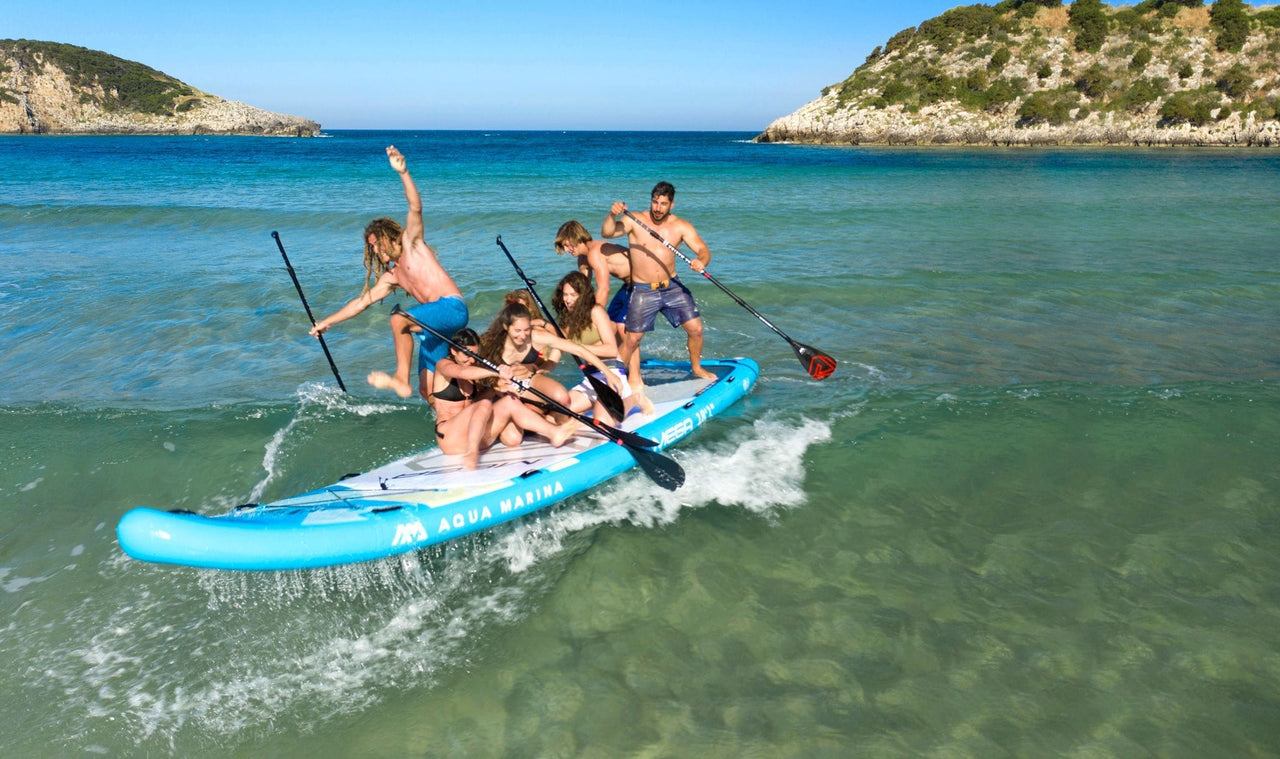 Aqua Marina 18'1" Family Size Mega Inflatable Paddle Board SUP - Good Wave Canada