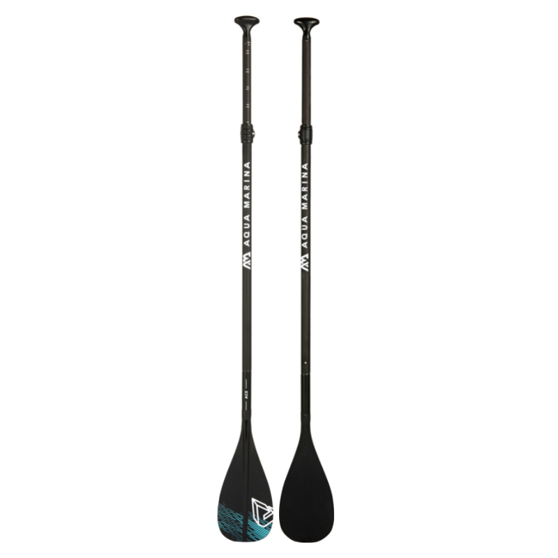 Aqua Marina ACE 2023 Adjustable Aluminum SUP Paddle for Kids front back