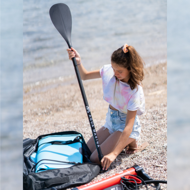 Aqua Marina ACE 2023 Adjustable Aluminum SUP Paddle for Kids lifestyle