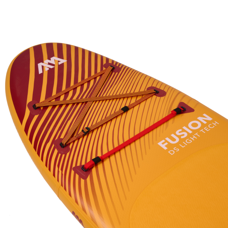 Aqua Marina 10’10” Fusion 2023 Inflatable Paddle Board All-Around SUP bungee system