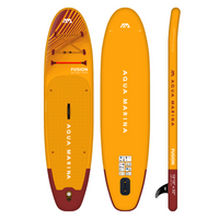 Thumbnail for Aqua Marina 10’10” Fusion 2023 Inflatable Paddle Board All-Around SUP front back side