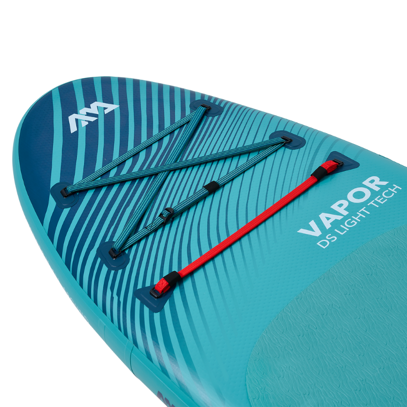 Aqua Marina 10’4” Vapor 2023 Inflatable Paddle Board SUP bungee system