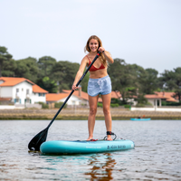 Thumbnail for Aqua Marina 10’4” Vapor 2023 Inflatable Paddle Board SUP in action