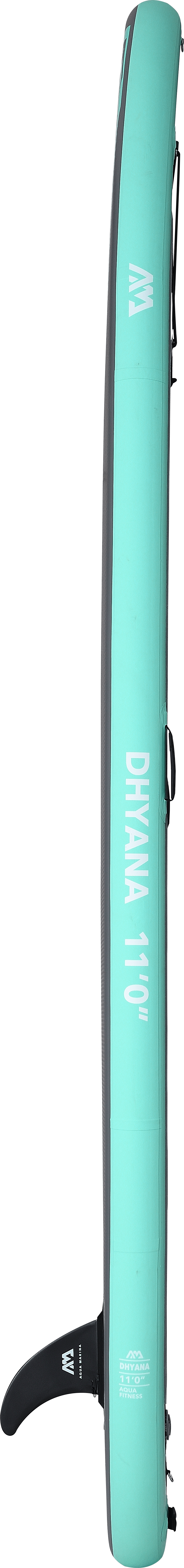 Aqua Marina 11' Dhyana Inflatable Yoga SUP rail