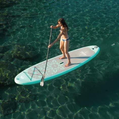 Aqua Marina 11' Dhyana Inflatable Yoga SUP paddling 4