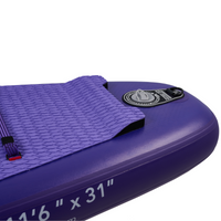 Thumbnail for Aqua Marina 11’6” Coral 2023 Touring Inflatable Paddle Board SUP Night Fade built-in kick pad