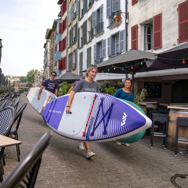 Aqua Marina 11’6” Coral 2023 Touring Inflatable Paddle Board SUP Night Fade inflated