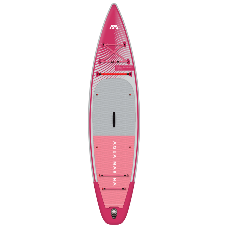 Aqua Marina 11’6” Coral 2023 Touring Inflatable Paddle Board SUP Raspberry