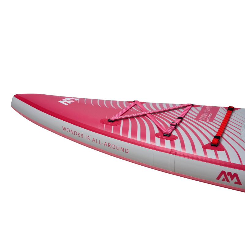 Aqua Marina 11’6” Coral 2023 Touring Inflatable Paddle Board SUP Raspberry bungee system