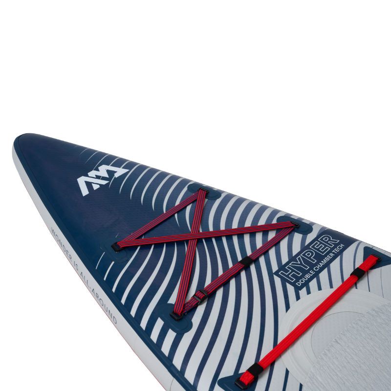 Aqua Marina 11'6" Hyper 2023 Touring Inflatable Paddle Board SUP Navy bungee system