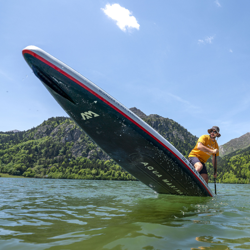 Aqua Marina 11'6" Hyper 2023 Touring Inflatable Paddle Board SUP Navy lifestyle