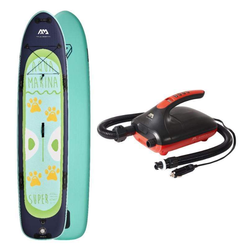 Aqua Marina 12'2 Super Trip Inflatable SUP electric pump