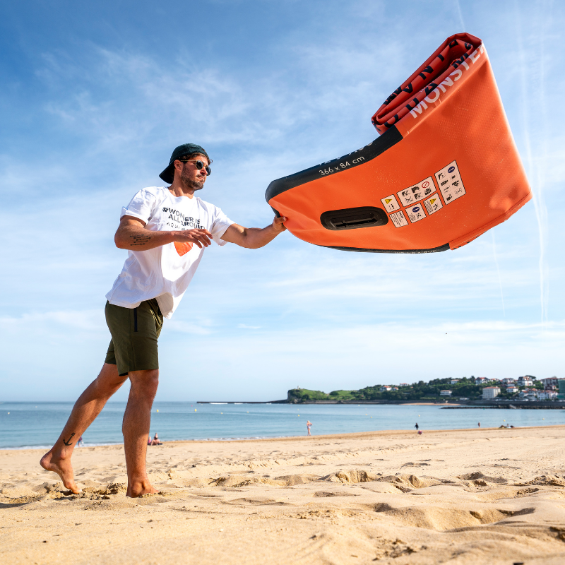 Aqua Marina 12’0” Monster 2023 Inflatable Paddle Board All-Around SUP deflated