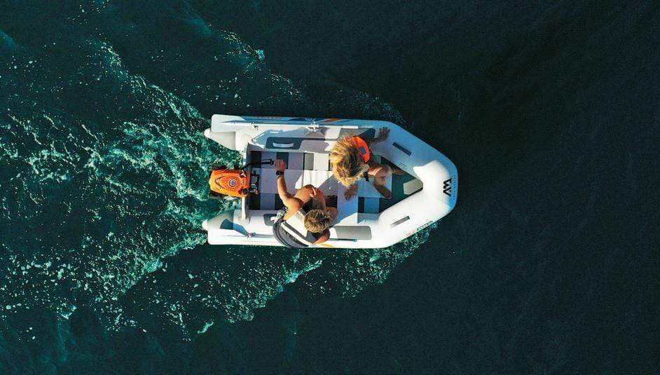 Aqua Marina 8’2″ x 55″ Deluxe 250 2021/2022 U-Type Inflatable Speed Boat Yacht - Good Wave Canada