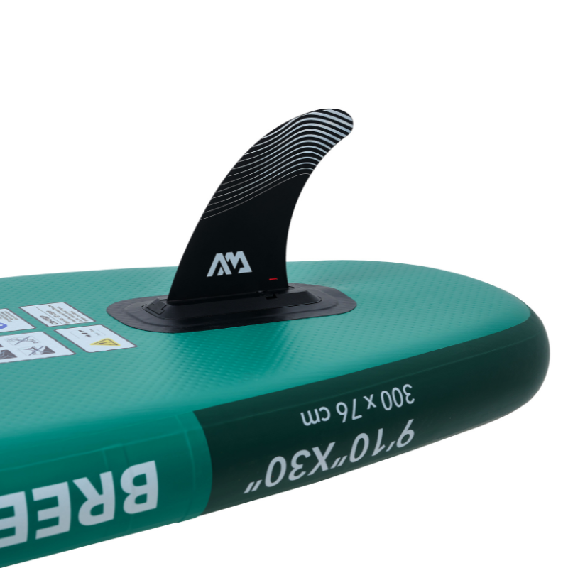 Aqua Marina 9’10” Breeze 2023 Inflatable Paddle Board All-Around SUP center fin