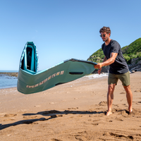 Thumbnail for Aqua Marina 9’10” Breeze 2023 Inflatable Paddle Board All-Around SUP deflated
