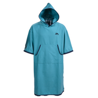 Thumbnail for Aqua Marina Micro-fabric Change Poncho (Aqua) - Extra Large