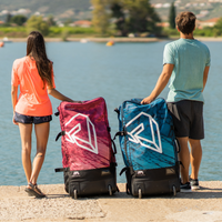 Thumbnail for Aqua Marina 90L Premium Luggage Bag with Rolling Wheel Raspberry colors