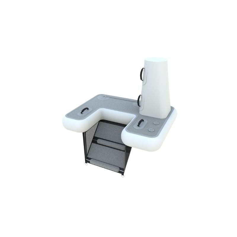 Step Inflatable Platform AquaBanas Floating Quick Step Inflatable Platform | Good Wave Canada