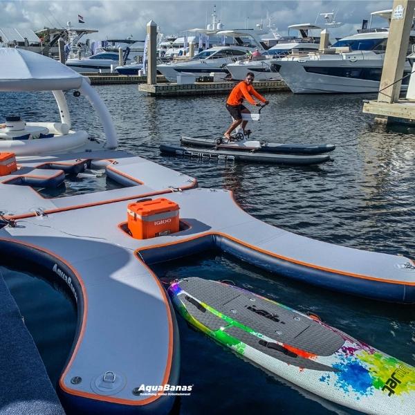 AquaBanas Launch Bana™ Inflatable Platform - Good Wave Canada