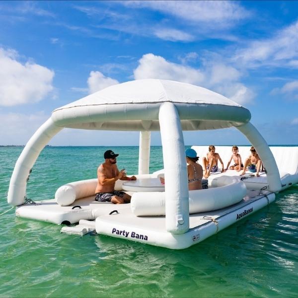 AquaBanas Party Bana™ 2.0 Inflatable Platform - Deck Only 