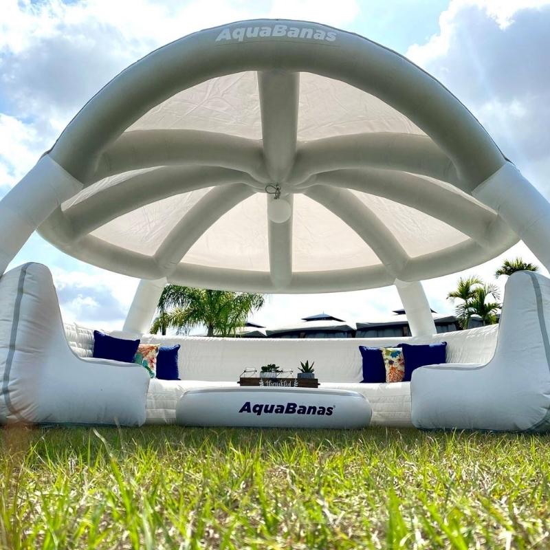 AquaBanas Picnic Bana™ Inflatable Water Cover -Tent Only