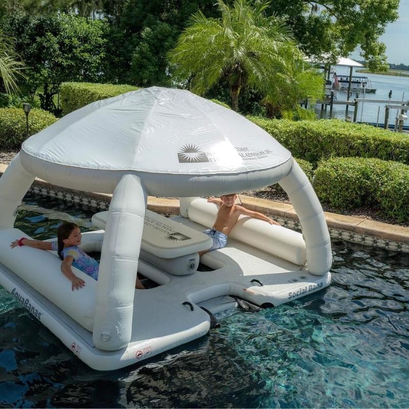 AquaBanas Social Bana™ Inflatable Platform - Good Wave Canada