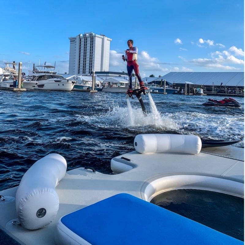 AquaBanas Splash Bana™ Inflatable Platform - Good Wave Canada