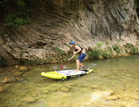 Thumbnail for Aqua Marina 9‘6″ RAPID  2020 White Water Inflatable Paddle Board SUP - Good Wave Canada