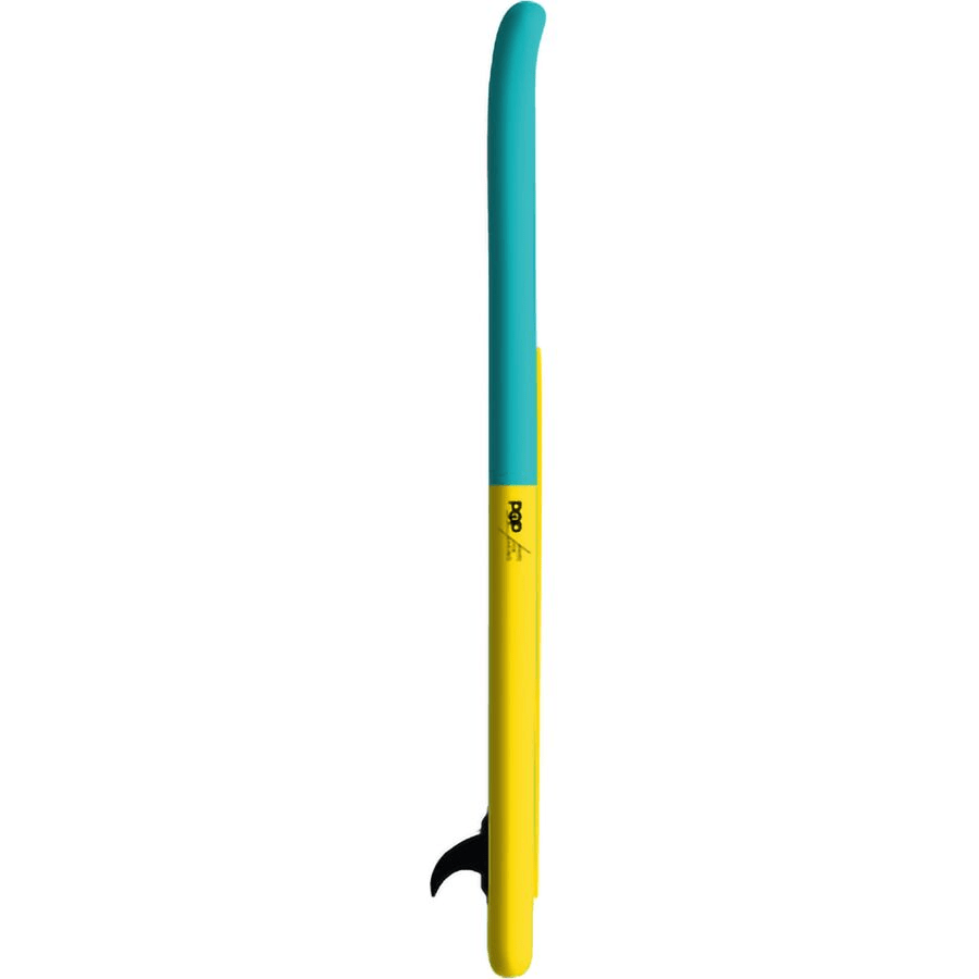 POP Board Co 11' Pop Up Stand Up Paddle Board - Yellow/Turquoise - Good Wave Canada