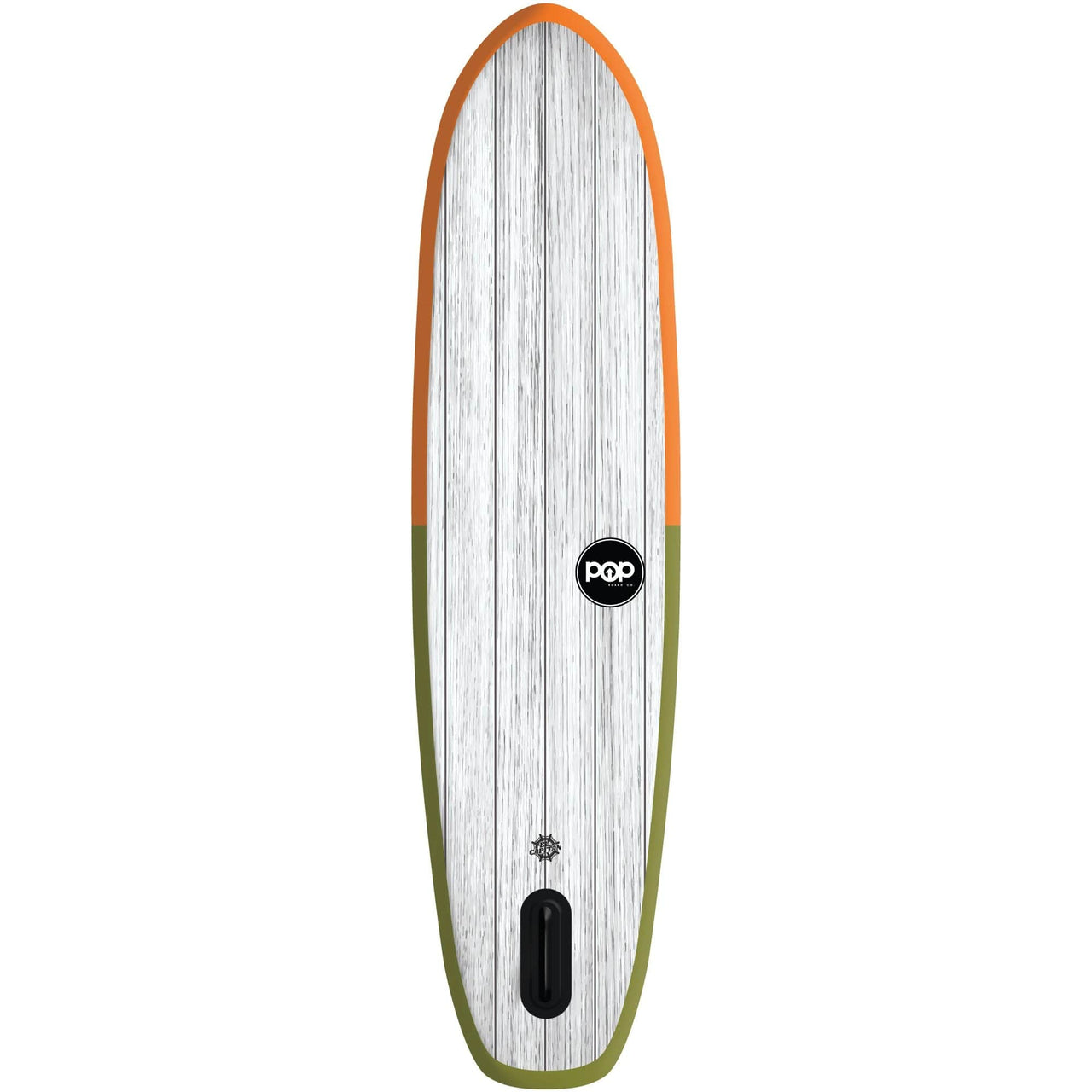 POP Board Co 11'6" El Capitán Stand Up Paddle Board - Orange/Green - Good Wave Canada