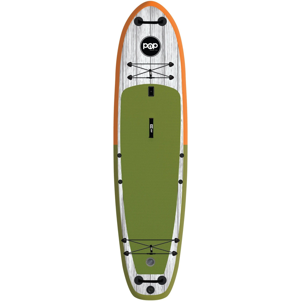 POP Board Co 11'6" El Capitán Stand Up Paddle Board - Orange/Green - Good Wave Canada