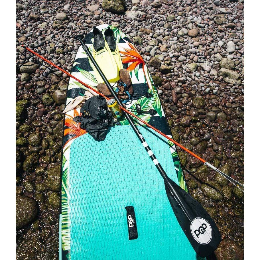 POP Board Co 10'6" Royal Hawaiian Stand Up Paddle Board - Mint/Black - Good Wave Canada