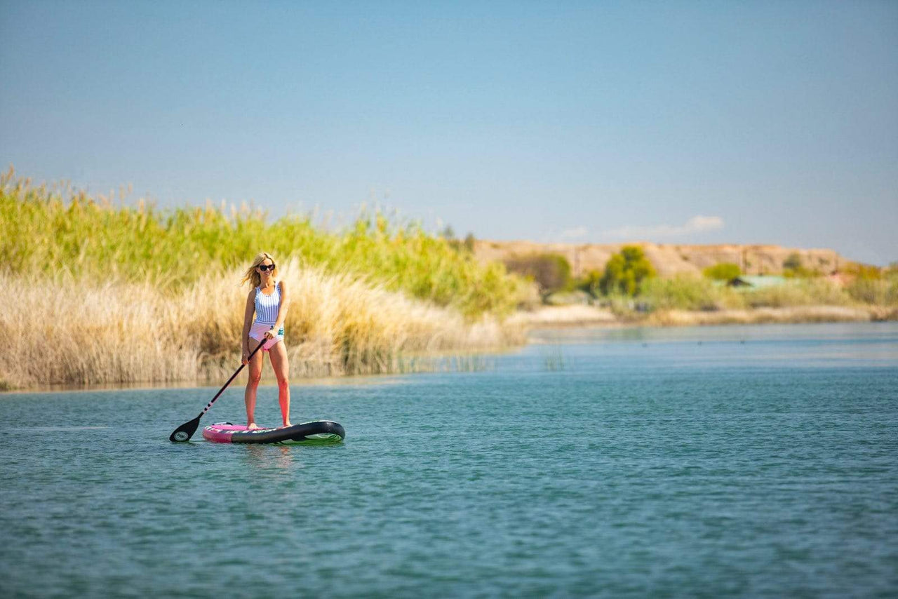 POP Board Co 10'6" Royal Hawaiian Stand Up Paddle Board - Pink/Black - Good Wave Canada