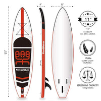 Thumbnail for Funwater Cruise11' Inflatable Paddle Board SUP 7