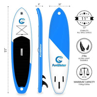 Thumbnail for Funwater Smiling Face 11' Inflatable Paddle Board sup Funwater