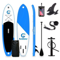 Thumbnail for Funwater Smiling Face 11' Inflatable Paddle Board SUP 3