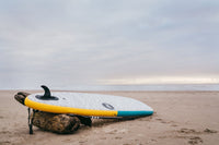 Thumbnail for POP Board Co 11' Pop Up Stand Up Paddle Board - Yellow/Turquoise - Good Wave Canada