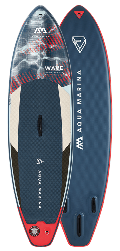 口コミ・レビュー評価が高いおすすめ人気商品の通販 2022 Surf WAVE 8'8″ Marina Aqua Inflatable Board Paddle サーフィン・ボディボード